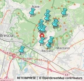 Mappa Via G. Mazzini, 25082 Botticino BS, Italia (2.84357)