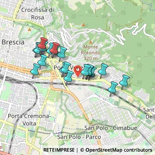 Mappa Viale del Piave, 25121 Brescia BS, Italia (0.7885)