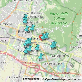 Mappa Viale del Piave, 25121 Brescia BS, Italia (1.61)