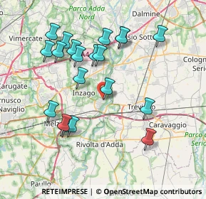 Mappa Via Tornaghi Alfredo, 20062 Cassano d'Adda MI, Italia (7.668)