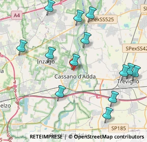 Mappa Via Tornaghi Alfredo, 20062 Cassano d'Adda MI, Italia (4.67615)