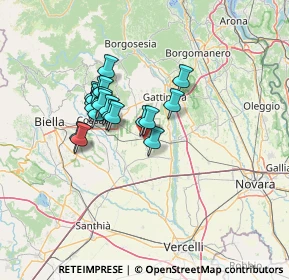 Mappa SP Rovasenda-Ghislarengo, 13040 Rovasenda VC (10.149)