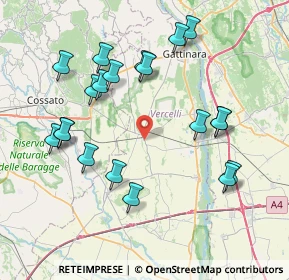 Mappa SP Rovasenda-Ghislarengo, 13040 Rovasenda VC (8.2375)