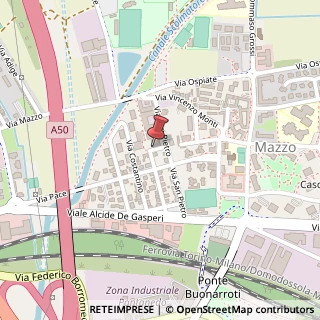 Mappa Via Don Virgilio Sioli, 3C, 20017 Rho, Milano (Lombardia)