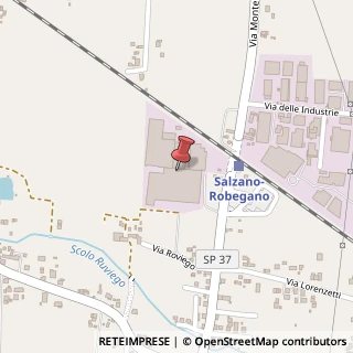 Mappa Via Montegrappa, 109, 30030 Salzano, Venezia (Veneto)