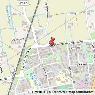 Mappa Via G. da Verrazzano, 8, 24047 Fara Gera d'Adda, Bergamo (Lombardia)