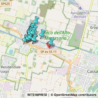 Mappa Via Pastore, 20056 Inzago MI, Italia (0.931)