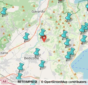 Mappa 25080 Calvagese della Riviera BS, Italia (6.201)