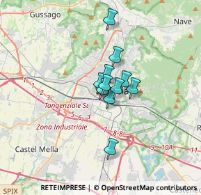 Mappa Cc Frecciarossa, 25126 Brescia BS, Italia (1.80273)