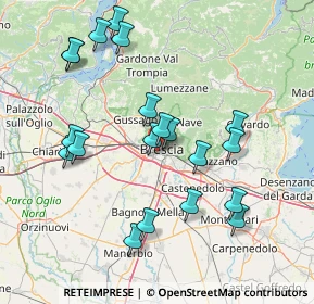 Mappa Cc Frecciarossa, 25126 Brescia BS, Italia (15.6145)