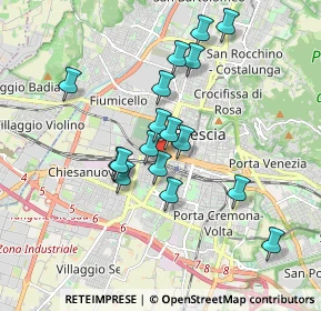 Mappa Cc Frecciarossa, 25126 Brescia BS, Italia (1.57471)