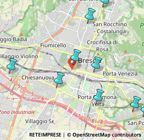 Mappa Cc Frecciarossa, 25126 Brescia BS, Italia (2.92455)