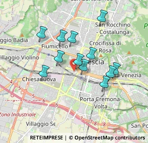Mappa Cc Frecciarossa, 25126 Brescia BS, Italia (1.48)