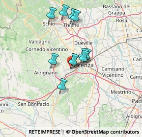 Mappa Via Alessandro Manzoni, 36051 Creazzo VI, Italia (10.77909)