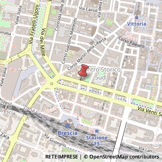Mappa Via Vittorio Emanuele II, 11, 25122 Brescia, Brescia (Lombardia)