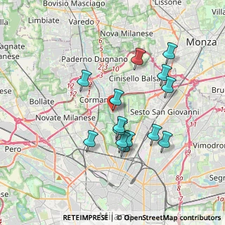Mappa Vicolo Alessandro Manzoni, 20091 Bresso MI, Italia (3.34)