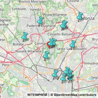 Mappa Vicolo Alessandro Manzoni, 20091 Bresso MI, Italia (4.50867)