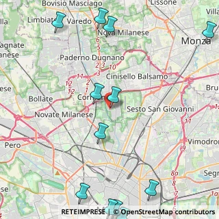 Mappa Vicolo Alessandro Manzoni, 20091 Bresso MI, Italia (6.25917)