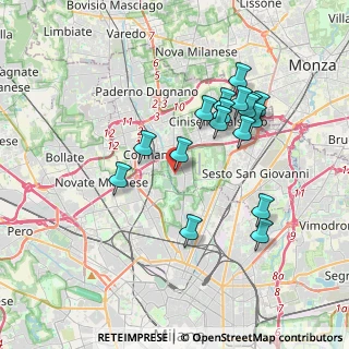 Mappa Vicolo Alessandro Manzoni, 20091 Bresso MI, Italia (3.49824)