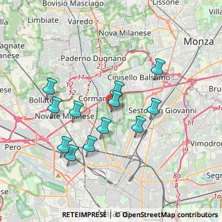 Mappa Vicolo Alessandro Manzoni, 20091 Bresso MI, Italia (3.415)