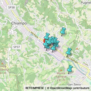 Mappa Via 36072 vi, 36072 Chiampo VI, Italia (0.54455)