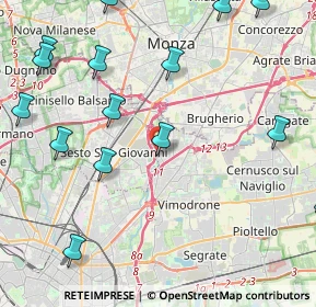 Mappa Via Siviglia, 20093 Cologno Monzese MI, Italia (6.4975)
