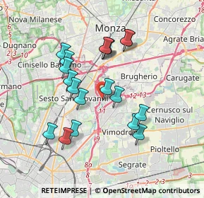 Mappa Via Siviglia, 20093 Cologno Monzese MI, Italia (3.26789)