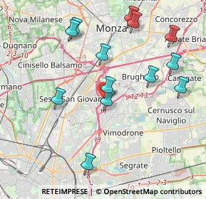 Mappa Via Siviglia, 20093 Cologno Monzese MI, Italia (4.22462)