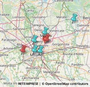 Mappa Via Siviglia, 20093 Cologno Monzese MI, Italia (24.54333)