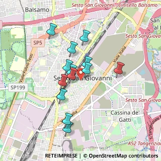 Mappa , 20099 Sesto San Giovanni MI, Italia (0.74385)