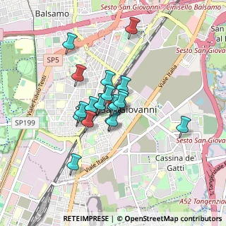 Mappa 6 ang, 20099 Sesto San Giovanni MI (0.583)