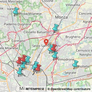 Mappa , 20099 Sesto San Giovanni MI, Italia (5.08357)