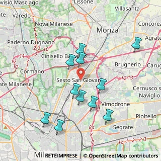 Mappa , 20099 Sesto San Giovanni MI, Italia (3.70455)