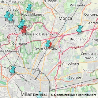 Mappa , 20099 Sesto San Giovanni MI, Italia (7.17308)