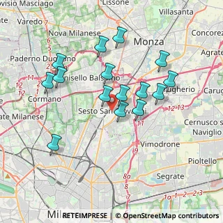Mappa , 20099 Sesto San Giovanni MI, Italia (3.40267)