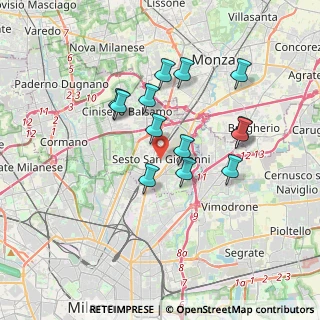Mappa , 20099 Sesto San Giovanni MI, Italia (3.09231)