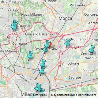 Mappa , 20099 Sesto San Giovanni MI, Italia (5.88286)