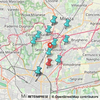 Mappa , 20099 Sesto San Giovanni MI, Italia (3.23231)