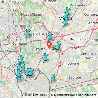 Mappa , 20099 Sesto San Giovanni MI, Italia (5.28933)
