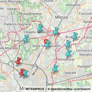 Mappa , 20099 Sesto San Giovanni MI, Italia (4.57636)