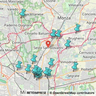 Mappa , 20099 Sesto San Giovanni MI, Italia (5.07444)