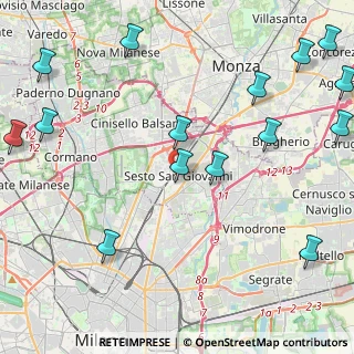 Mappa , 20099 Sesto San Giovanni MI, Italia (6.07813)
