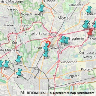 Mappa , 20099 Sesto San Giovanni MI, Italia (6.19857)