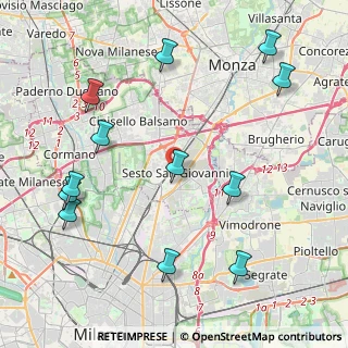 Mappa , 20099 Sesto San Giovanni MI, Italia (5.00333)