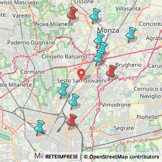 Mappa , 20099 Sesto San Giovanni MI, Italia (4.51636)