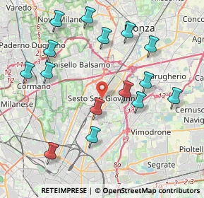 Mappa , 20099 Sesto San Giovanni MI, Italia (4.32733)