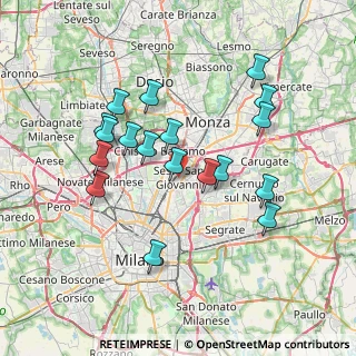 Mappa , 20099 Sesto San Giovanni MI, Italia (6.92333)