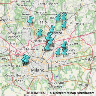 Mappa , 20099 Sesto San Giovanni MI, Italia (6.73474)