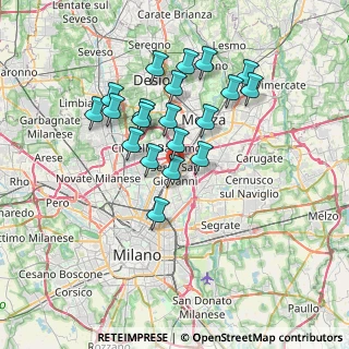Mappa , 20099 Sesto San Giovanni MI, Italia (6.2825)