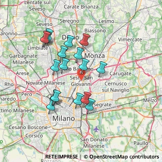 Mappa , 20099 Sesto San Giovanni MI, Italia (6.82294)